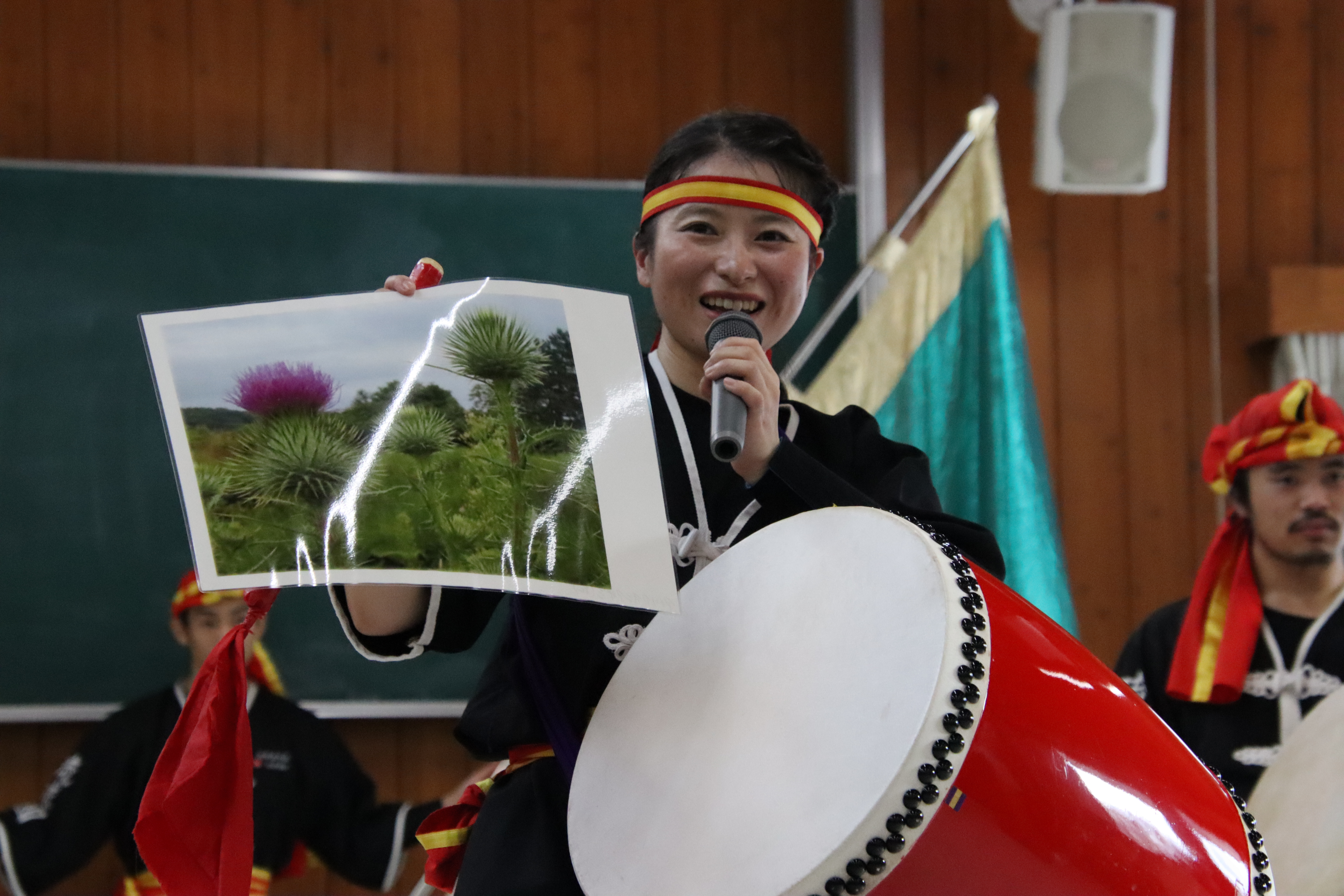 琉球國祭り太鼓×支笏洞爺国立公園～洞爺財田に沖縄の風が吹く