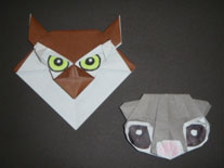 折り紙展示イメージ写真