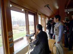 Inspection of Toya Takarada Nature Experience House
